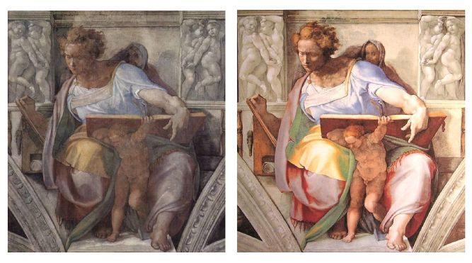 Michelangelo Buonarroti, Cappella Sistina, il profeta Daniele