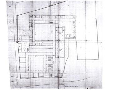 F.M. Richini, “Progetto complessivo per il Convento e il Collegio dei Gesuiti”, prima del 1628, Milano, Biblioteca Trivulziana