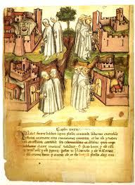 Gli Umiliati alla Breda del Guercio - Historia Ordinis Humiliatorum, 1431, Milano, Biblioteca Ambrosiana